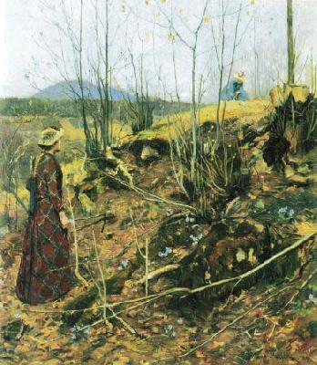 Gerhard Munthe Liverleaves oil painting picture
